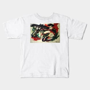 Face in a Landscape Kids T-Shirt